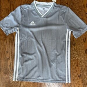 Adidas Kids Silver Performance Jersey